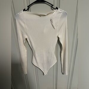 Abercrombie boat neck body-suit